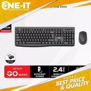 Fantech WK900 Wireless Keyboard Mouse Combo Silent 1600 DPI