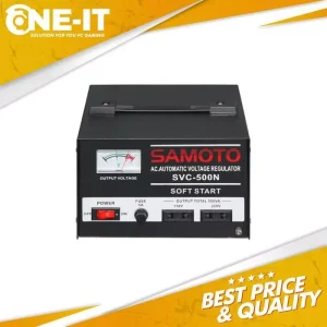 Stabilizer Samoto 500VA Servo Motor Single Phase 220V