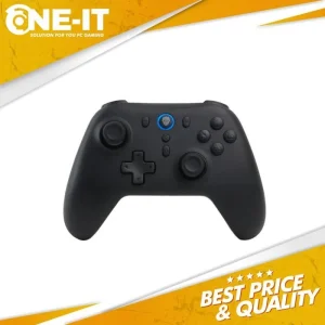 REXUS ASTA PRO GX150 Wireless Gamepad – Hall Effect Analog, Turbo, Dual Mode Black