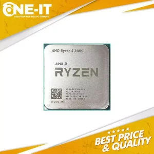 Processor AMD Ryzen 5 3400G TRAY (NO FAN) 4 Core 8 Thread Vega 11 Graphics up to 4.2GHz